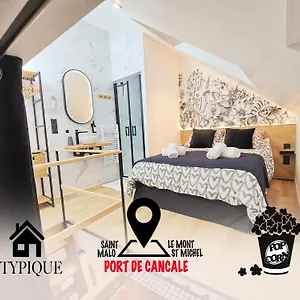 L'abri Du Port By Mrodbnb - Maison Neuve - 25m & Resto - Cine - Cheminee - Popcorn Hébergement de vacances Cancale